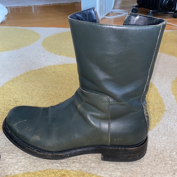 PRADA zip gray boots. Fits 8.5/9 - Picture 2 of 9